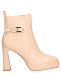 stivaletto con tacco largo laura biagiotti da donna beige