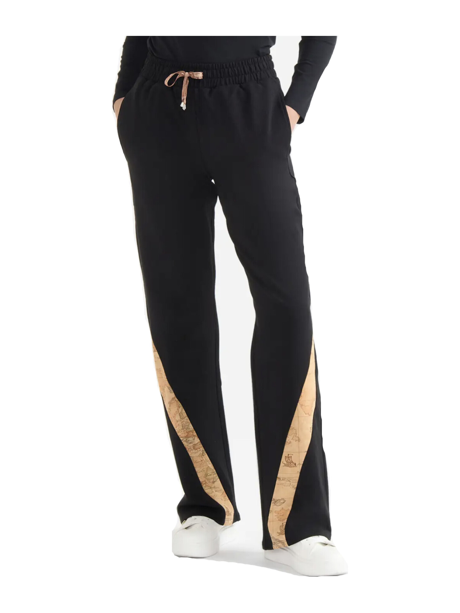 pantalone-jogger-alviero-martini-1a-classe-da-donna-nero