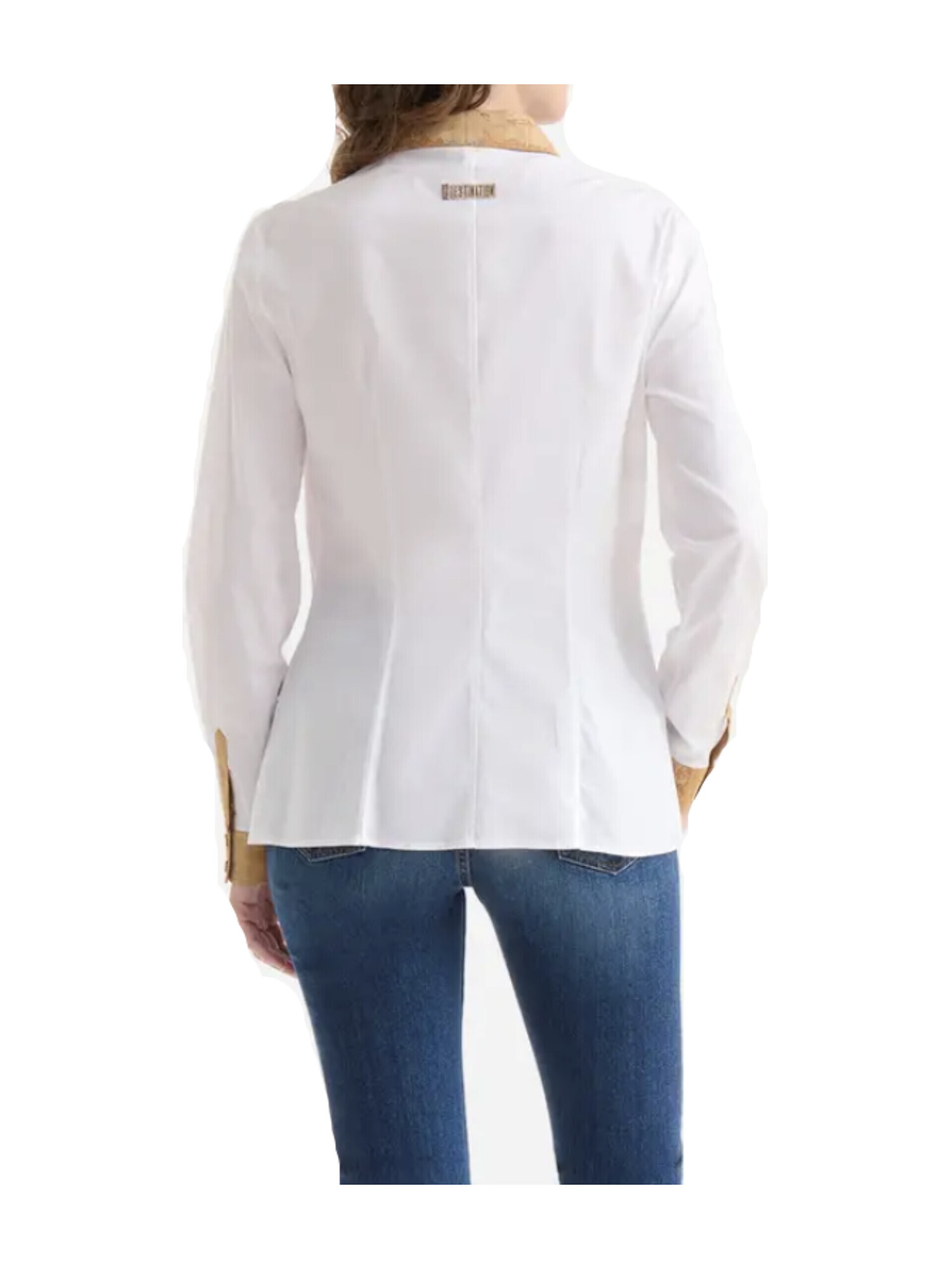 camicia-a-maniche-lunghe-alviero-martini-1a-classe-da-donna-bianca