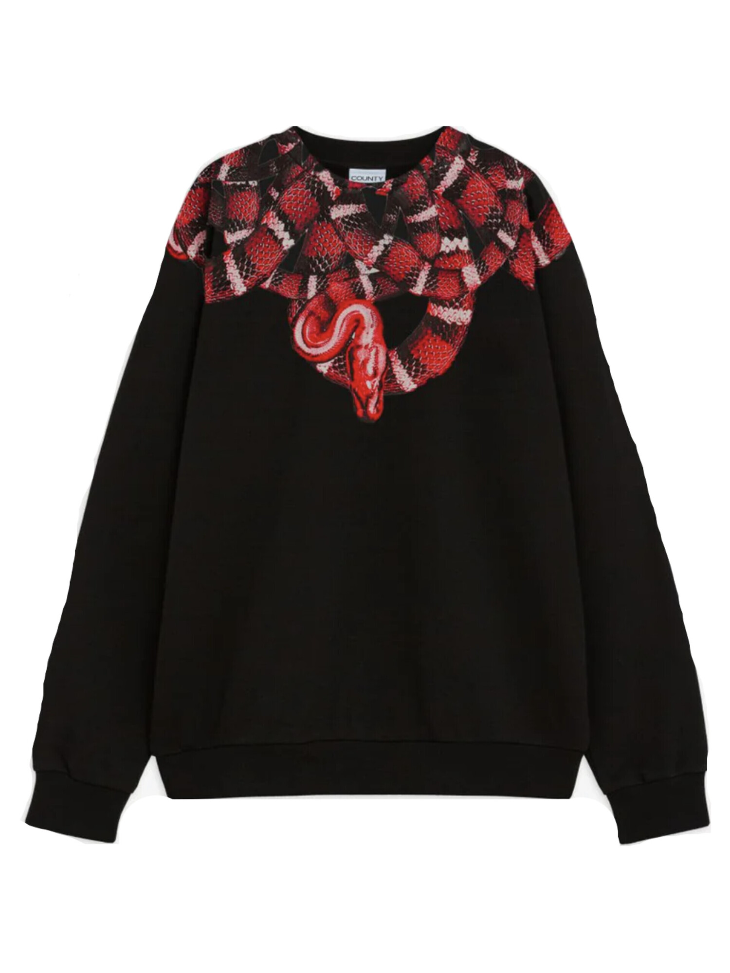 felpa-garzata-county-of-milan-marcelo-burlon-red-snakes-da-uomo-nera