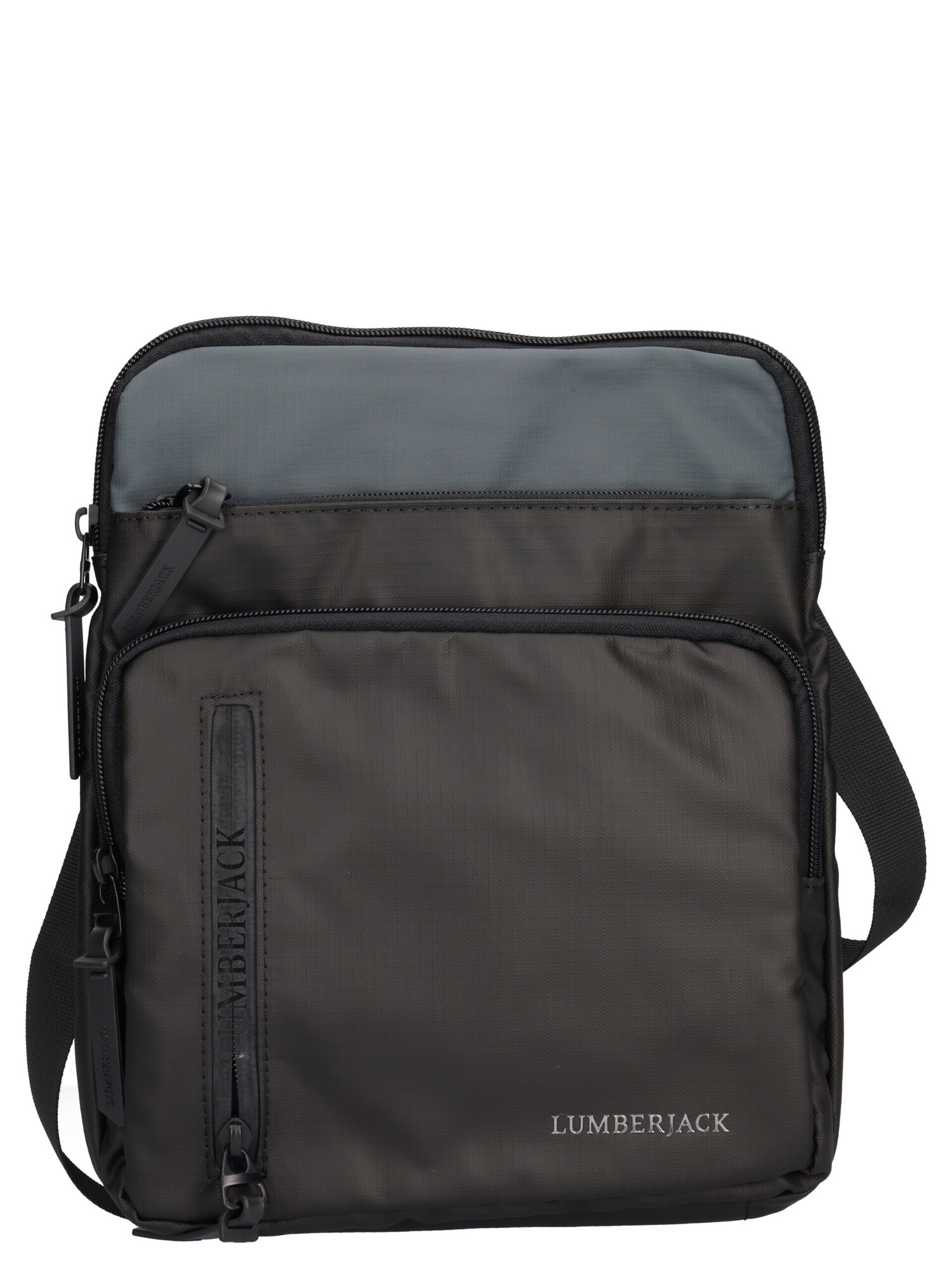 tracolla-lumberjack-da-uomo-nera-e-grigia