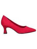 decollete con tacco largo marco tozzi vegan da donna rosso