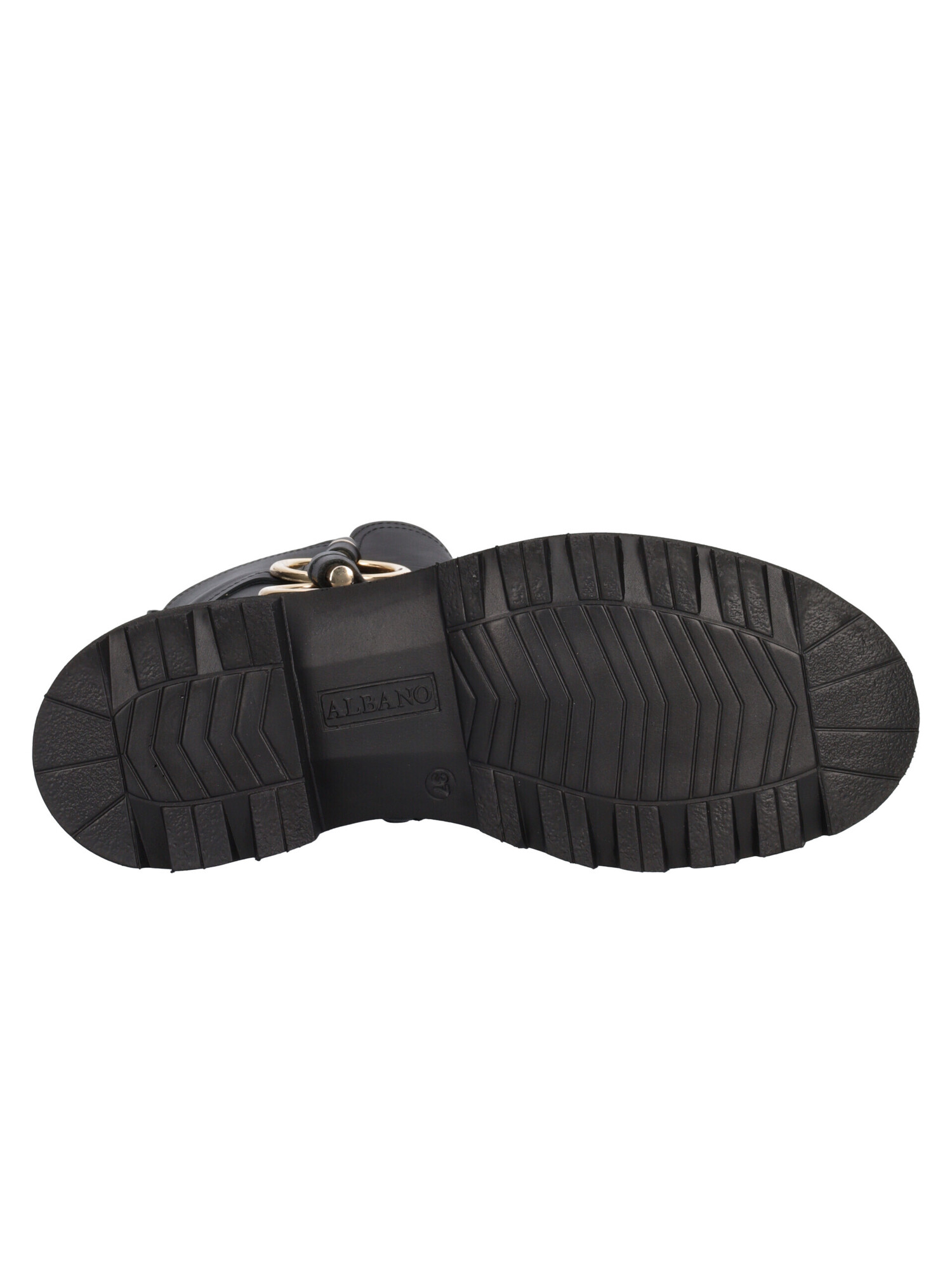 stivale-con-tacco-basso-albano-da-donna-nero