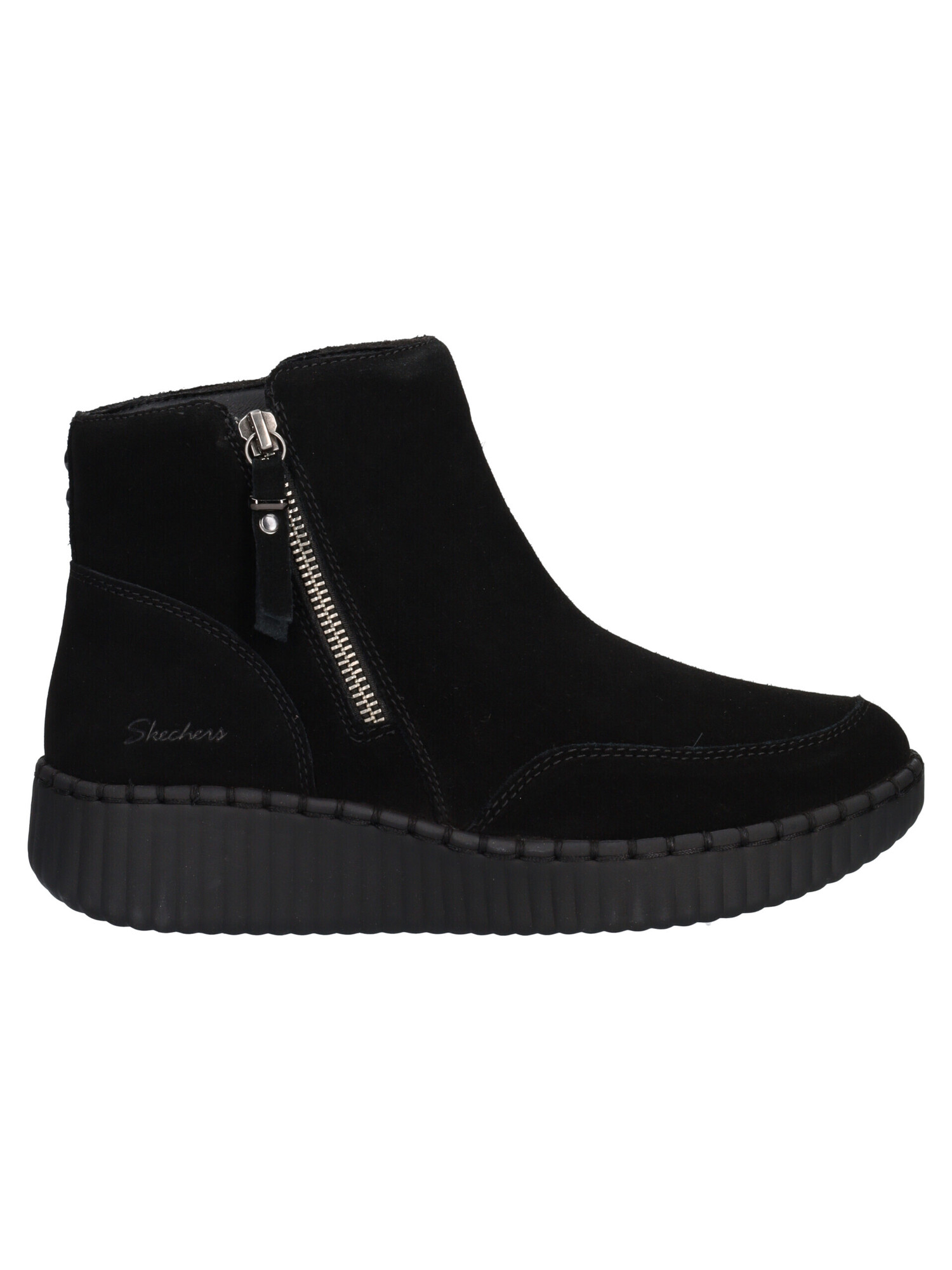 stivaletto-con-zeppa-bassa-skechers-relaxed-fit-da-donna-nero