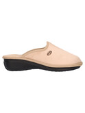 ciabatta con zeppa valleverde da donna beige