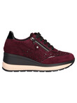 scarpa-casual-con-zeppa-melluso-da-donna-bordeaux