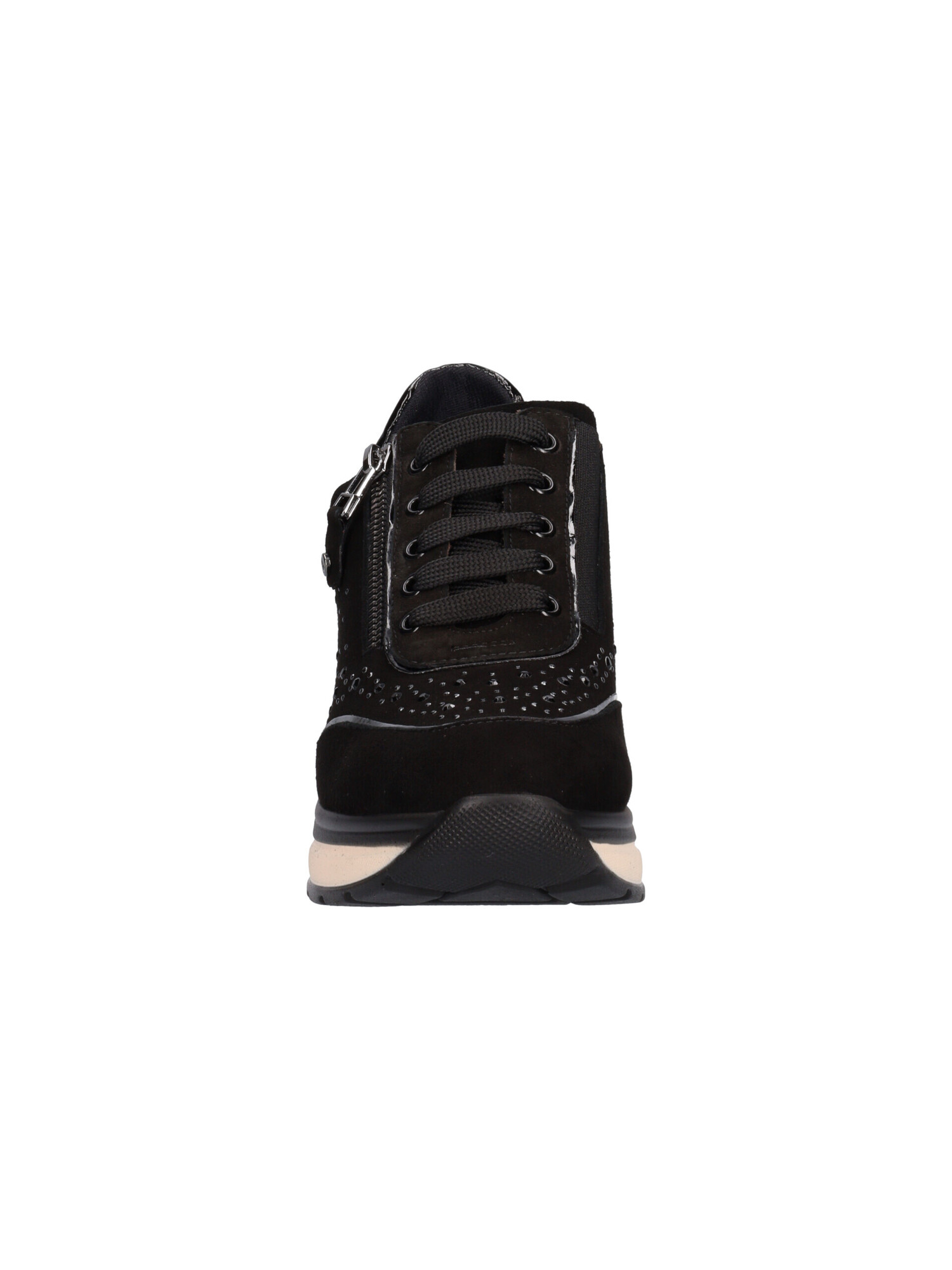 scarpa-casual-con-zeppa-melluso-da-donna-nera-90585b