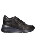 scarpa casual con zeppa melluso walk da donna nera