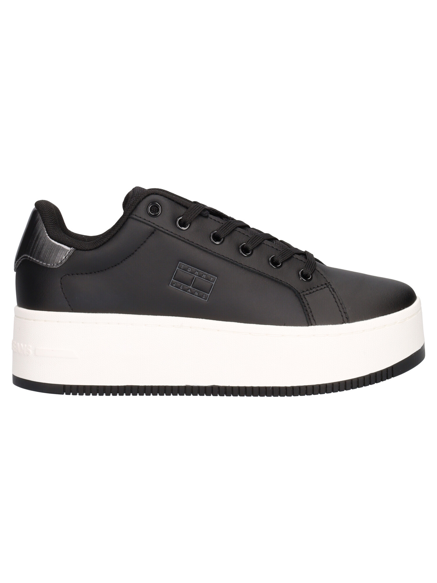 sneaker-platform-tommy-hilfiger-da-donna-nera