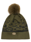 cappello-con-pompon-liu-jo-da-donna-verde
