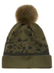 cappello-con-pompon-liu-jo-da-donna-verde