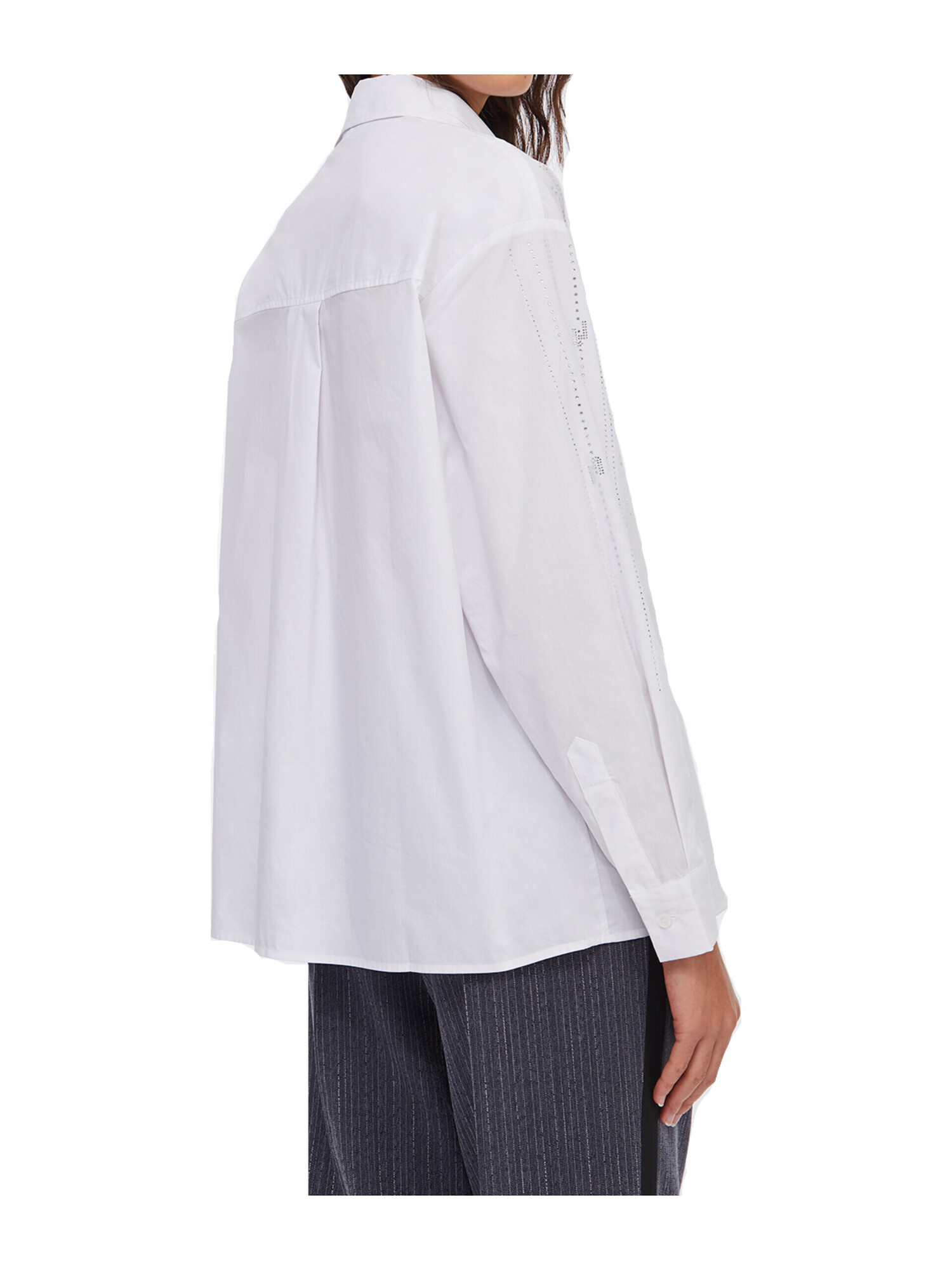 camicia-over-a-maniche-lunghe-liu-jo-da-donna-bianca