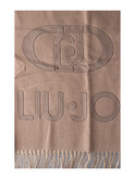 sciarpa liu jo da donna taupe