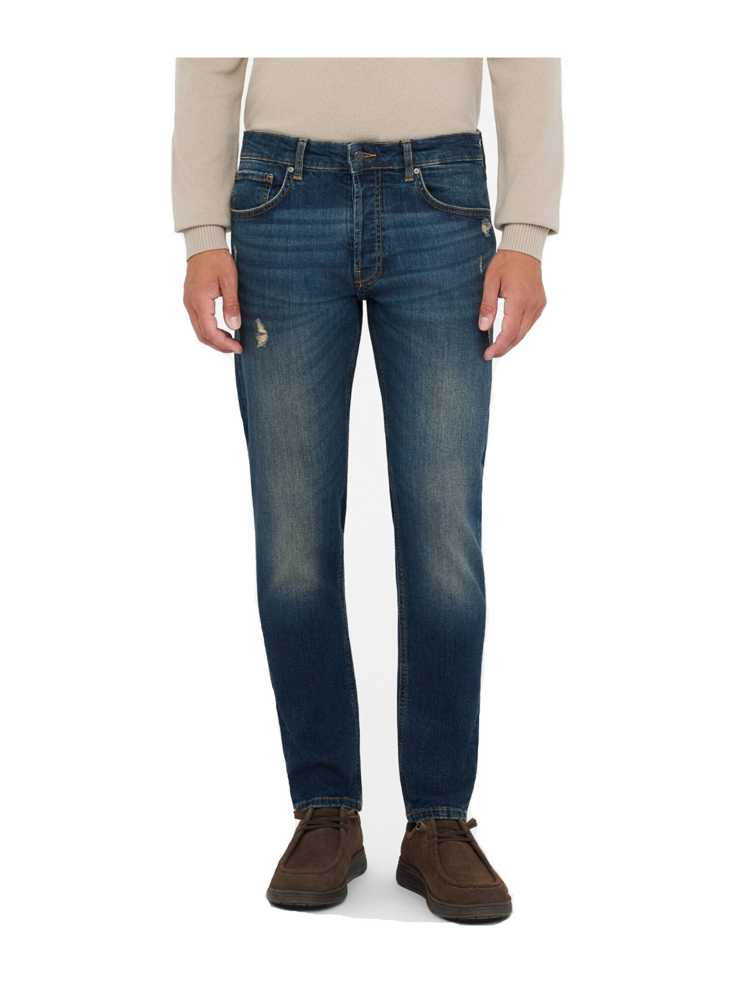 jeans-tapered-liu-jo-da-uomo-in-denim-blu