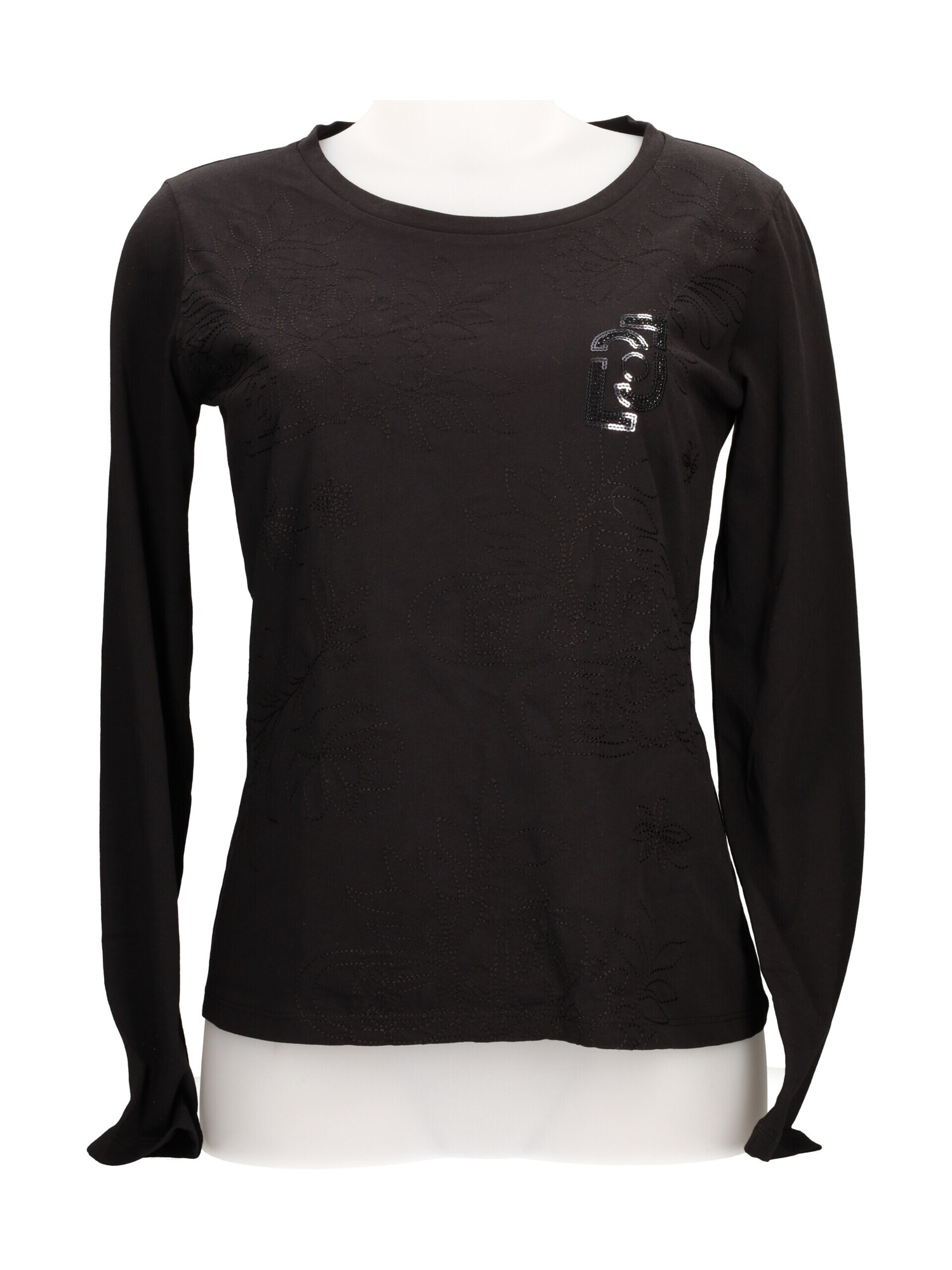 t-shirt-a-maniche-lunghe-liu-jo-da-donna-nera-063119