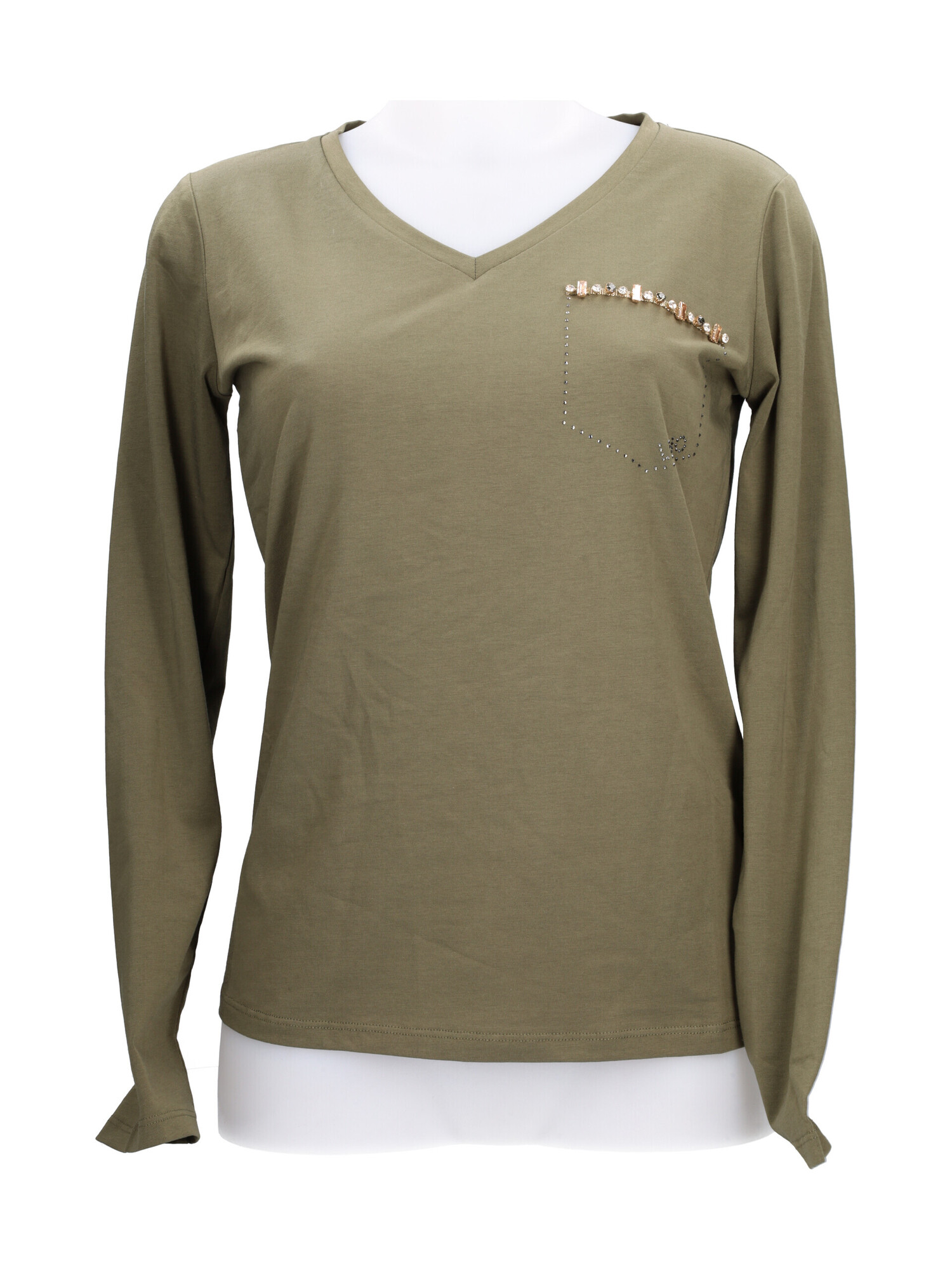 t-shirt-a-maniche-lunghe-liu-jo-da-donna-verde-dfbe5a