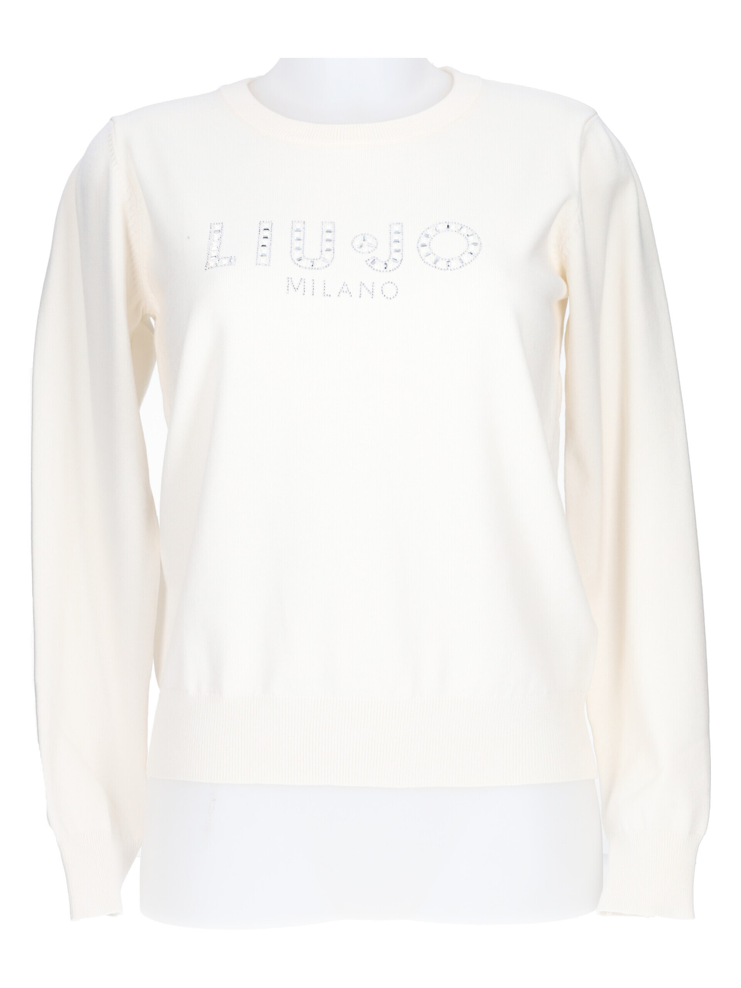 maglia-a-maniche-lunghe-liu-jo-da-donna-bianco-latte