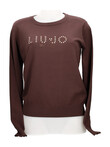 maglia-a-maniche-lunghe-liu-jo-da-donna-marrone