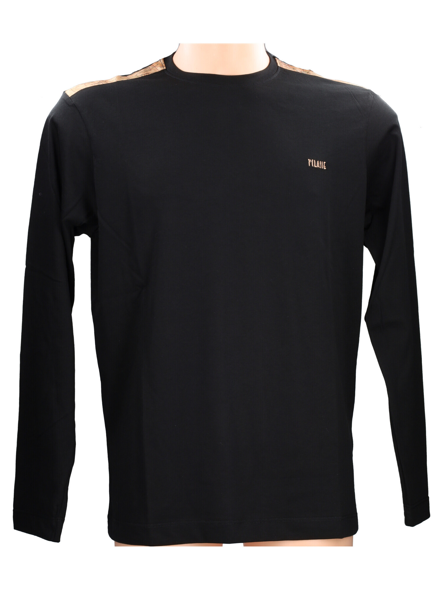 t-shirt-a-manica-lunga-alviero-martini-1a-classe-da-uomo-nera