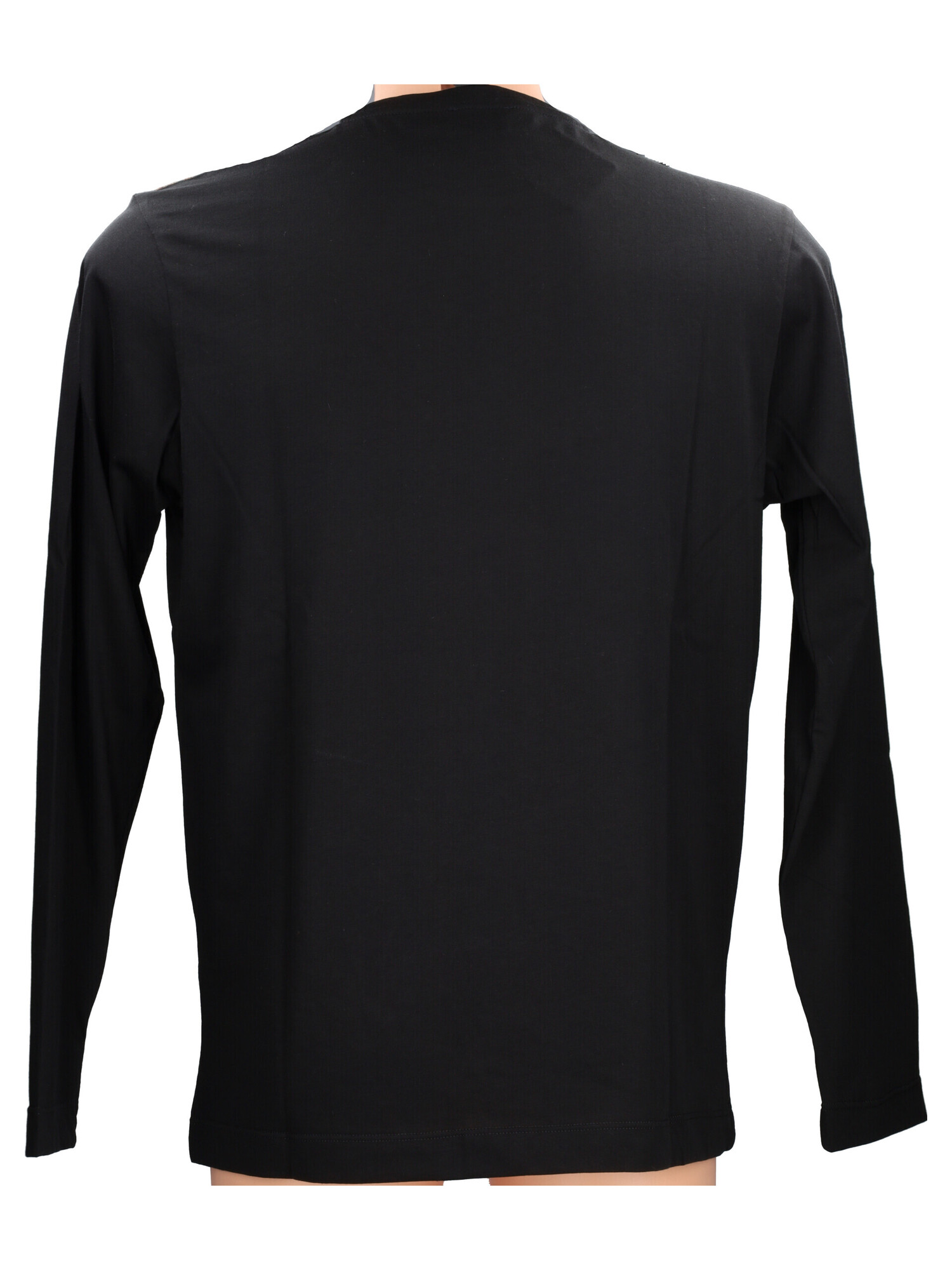 t-shirt-a-manica-lunga-alviero-martini-1a-classe-da-uomo-nera