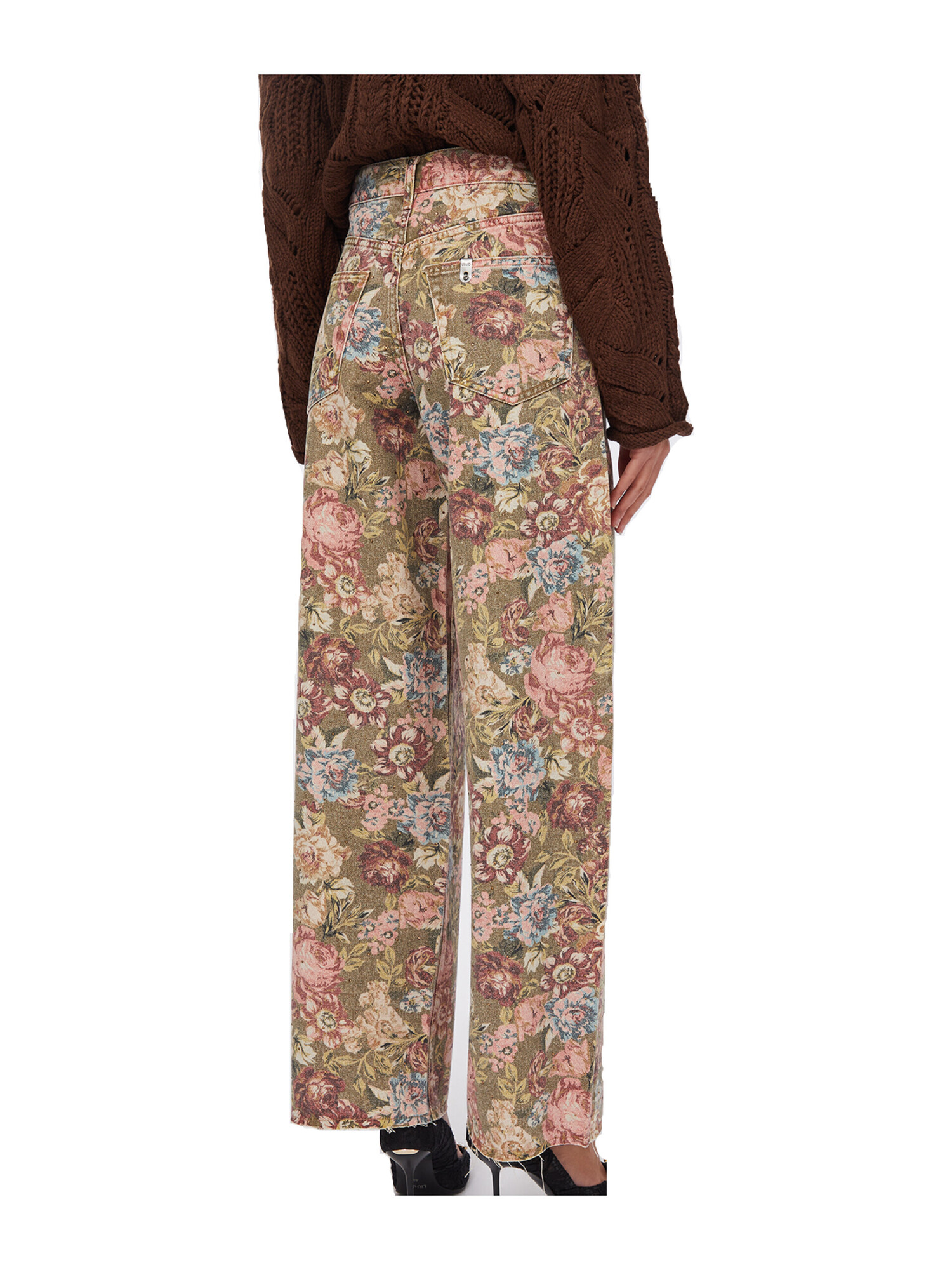 pantalone-flare-liu-jo-da-donna-a-fantasia-floreale