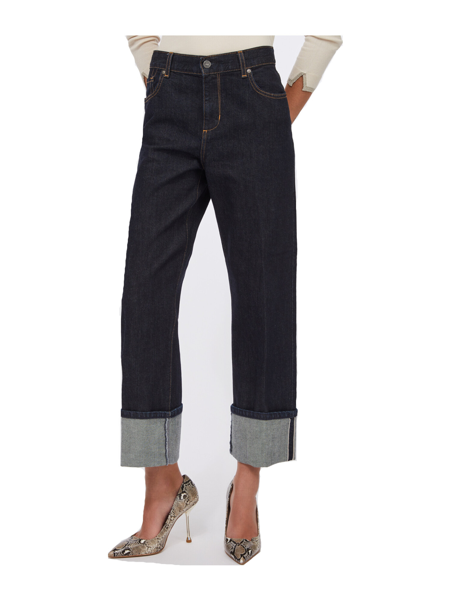 jeans-straight-cropped-liu-jo-da-donna-blu-scuro