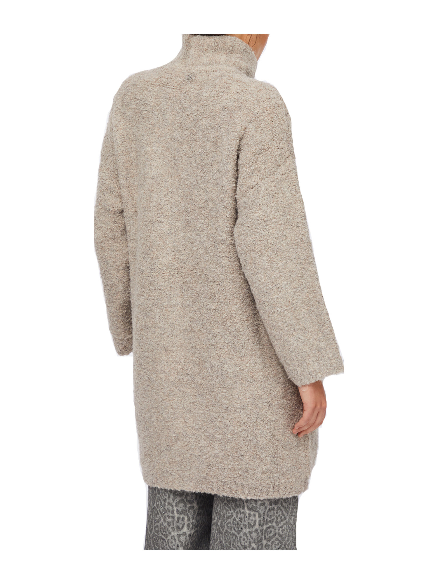 cappotto-in-maglia-liu-jo-da-donna-beige