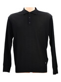 polo a maniche lunghe liu jo da uomo nera
