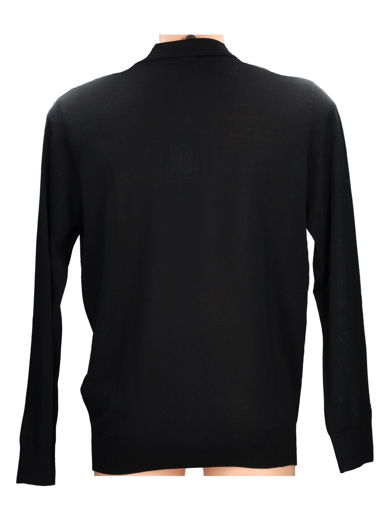 polo-a-maniche-lunghe-liu-jo-da-uomo-nera