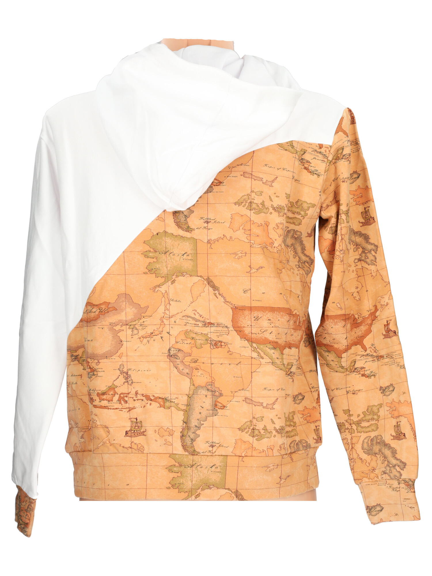 felpa-con-cappuccio-alviero-martini-1a-classe-da-donna-bianca