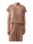 t-shirt-a-maniche-corte-liu-jo-da-donna-beige-22f933