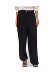 pantalone-con-doppio-cintone-liu-jo-da-donna-nero