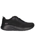 sneaker skechers bobs da donna nera