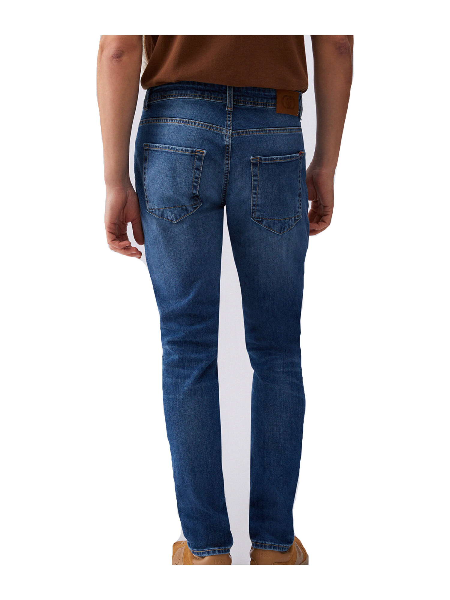 jeans-slim-fit-liu-jo-da-uomo-in-denim-blu