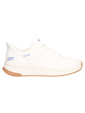 sneaker skechers slip-ins bobs vegan da uomo bianca