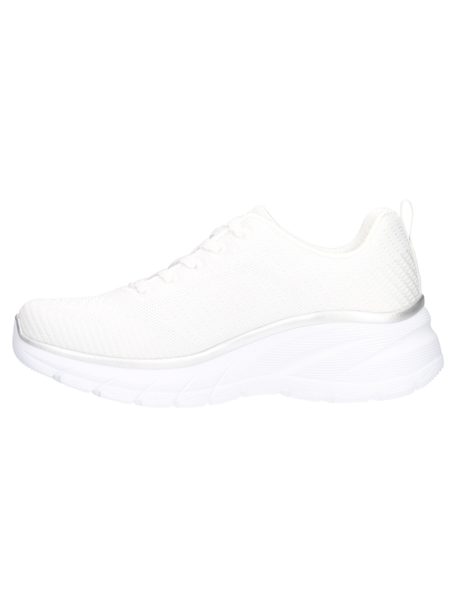 sneaker-con-zeppa-skechers-fashion-fit-da-donna-bianca