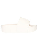 ciabatta platform liu jo mykonos 01 da donna bianca