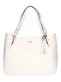 borsa shopping liu jo da donna avorio