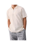 polo-a-maniche-corte-liu-jo-da-uomo-avorio-100-percent-lino