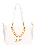 borsa shopping liu jo da donna avorio