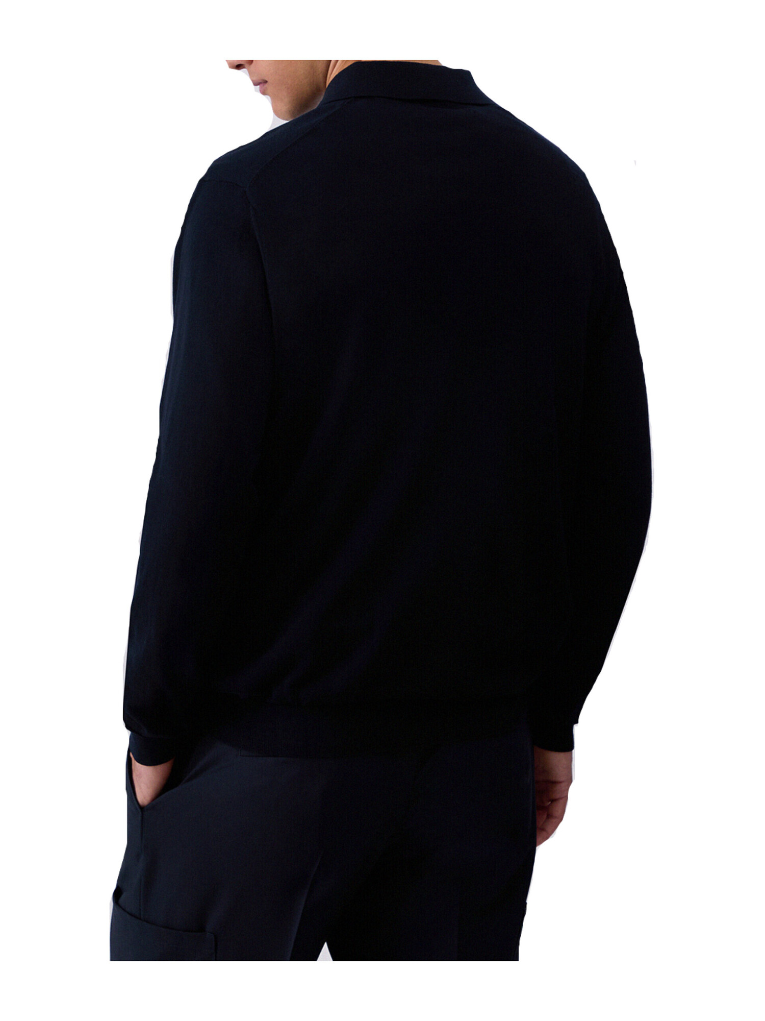 polo-a-maniche-lunghe-liu-jo-da-uomo-blu-a865bb