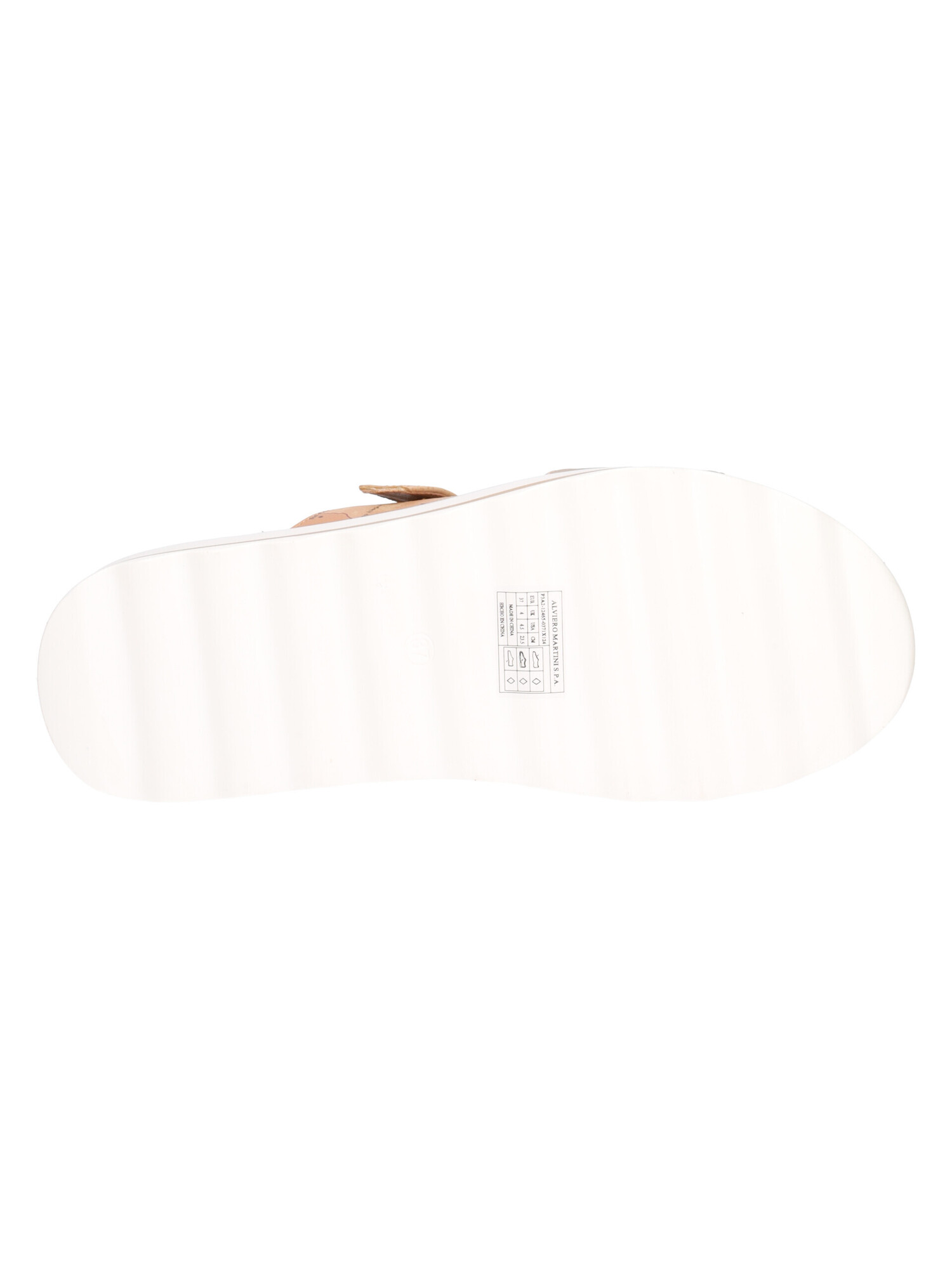 sandalo-con-zeppa-alviero-martini-1a-classe-junior-platino-e-cuoio