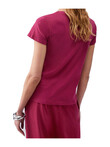 t-shirt-a-maniche-corte-liu-jo-da-donna-fucsia-scuro