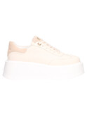 sneaker platform 4us by paciotti da donna beige
