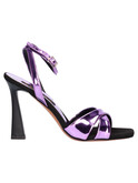 sandalo elegante con tacco fino albano da donna lilla