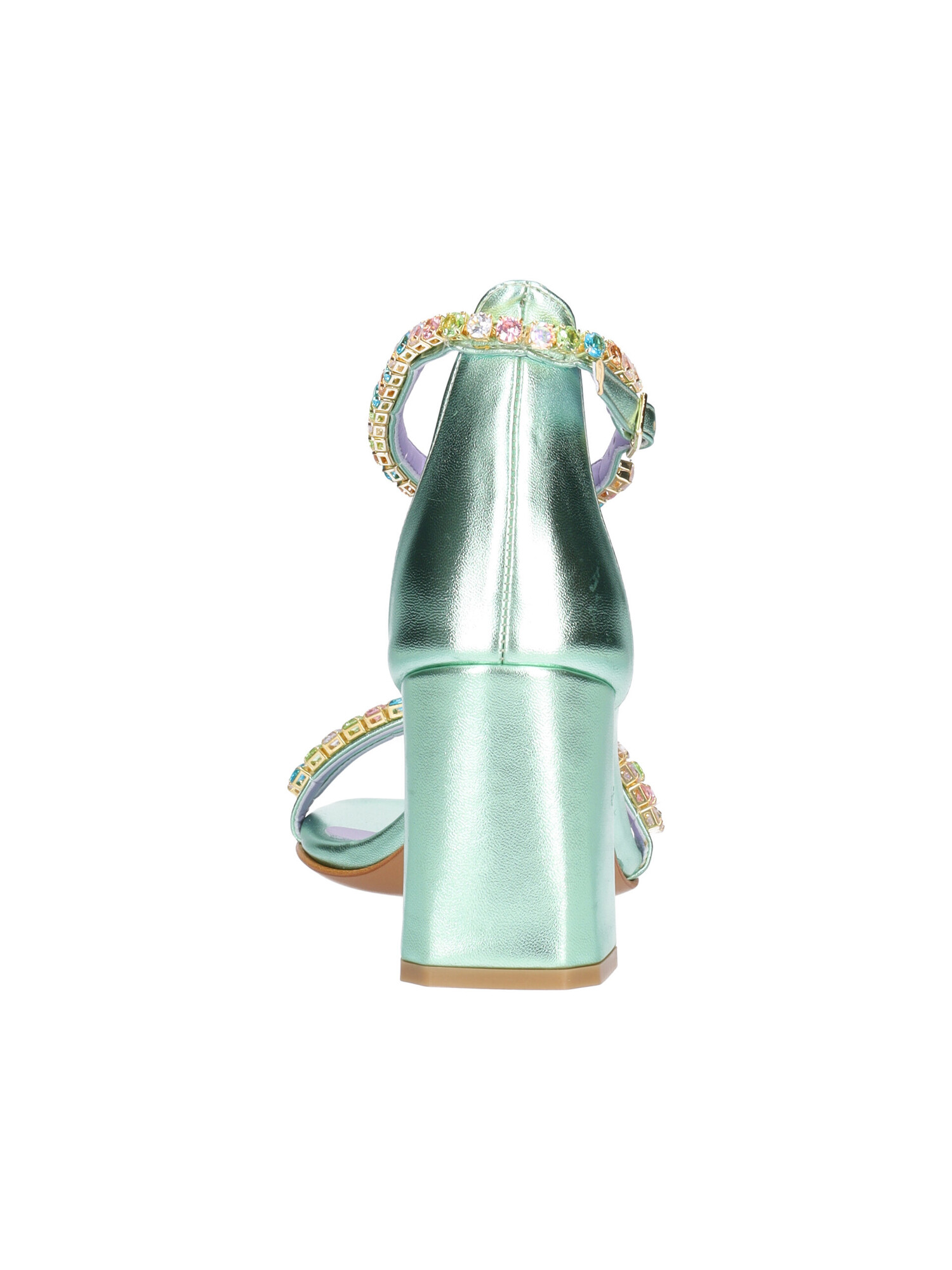 sandalo-tacco-largo-albano-da-donna-verde-acqua