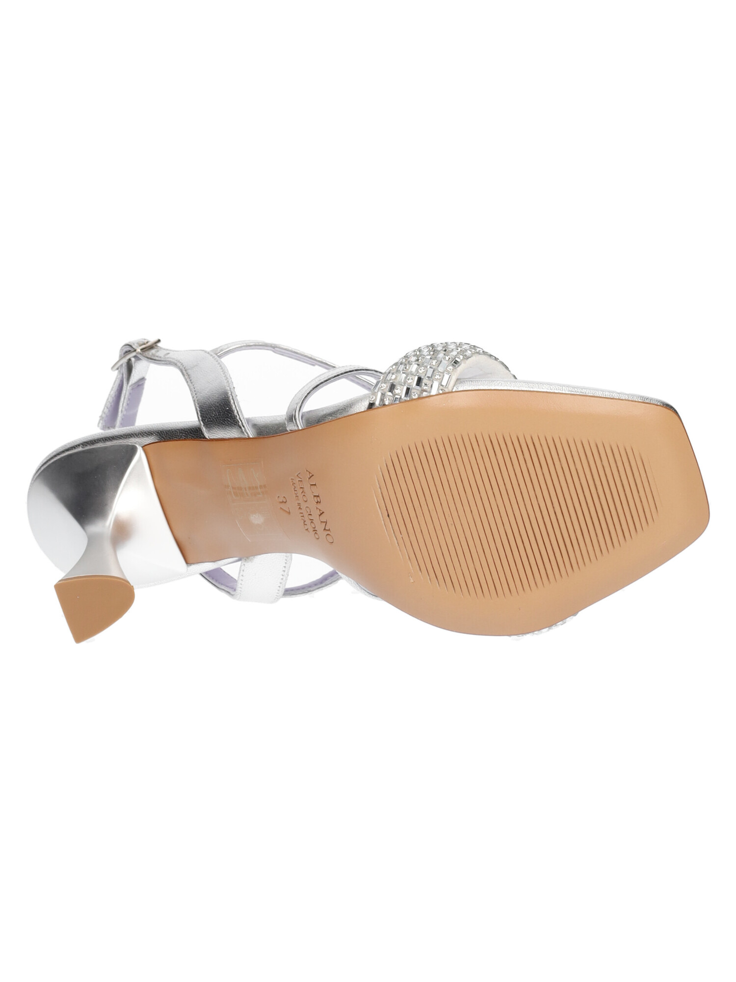 sandalo-tacco-fino-albano-da-donna-argento-427c37