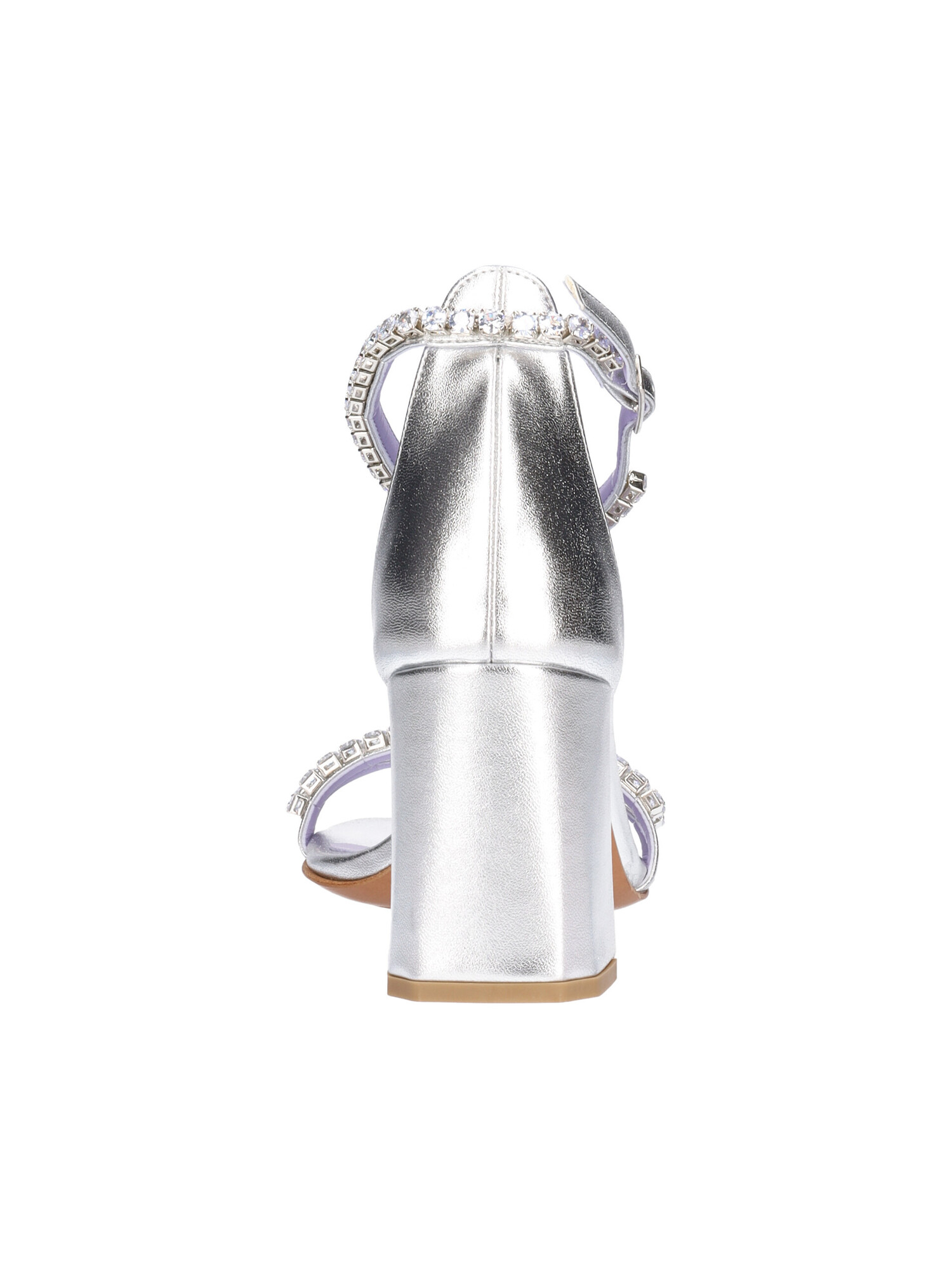 sandalo-tacco-largo-albano-da-donna-argento-b4ea4f