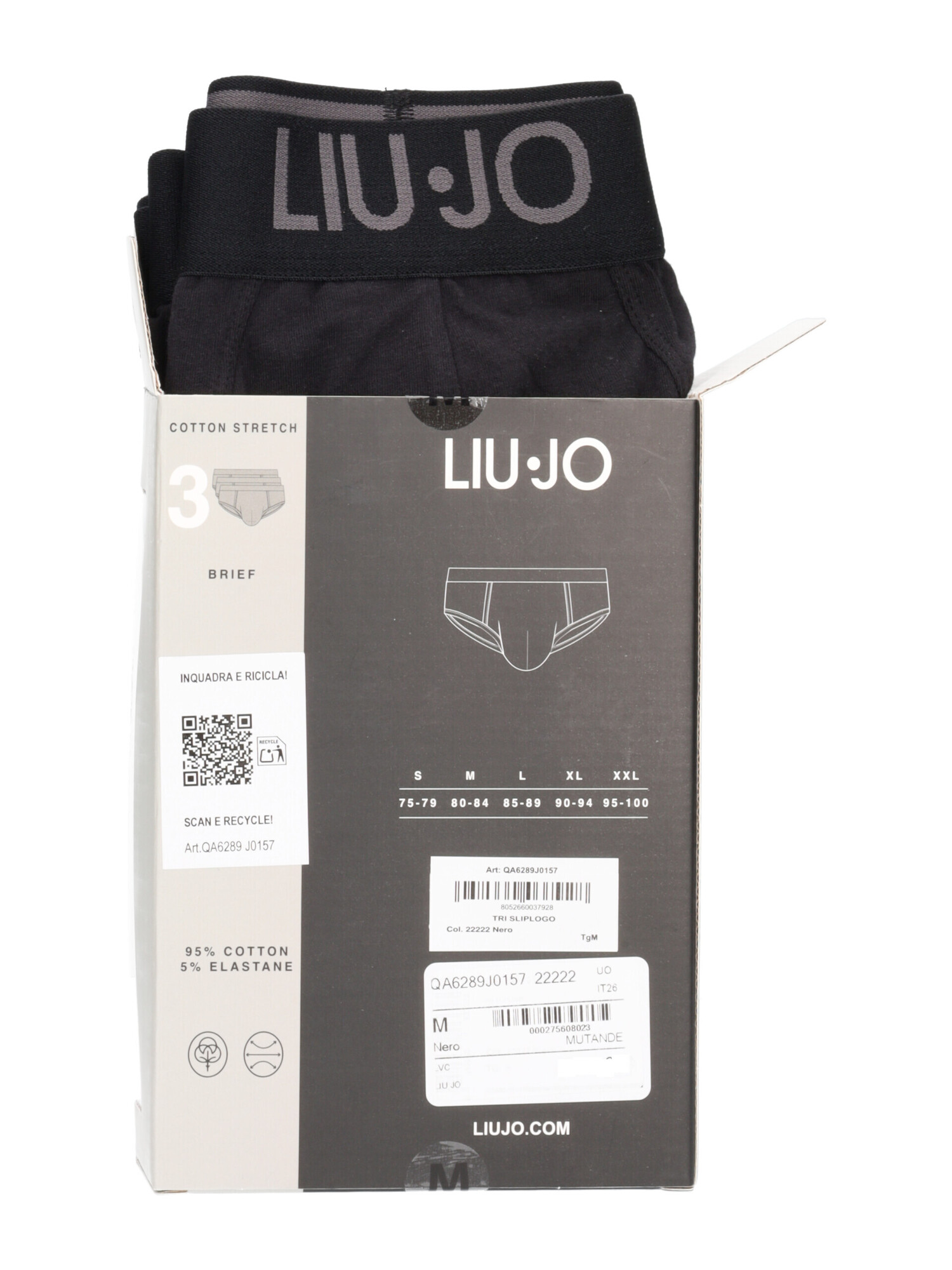 mutande-slip-liu-jo-da-uomo-nere