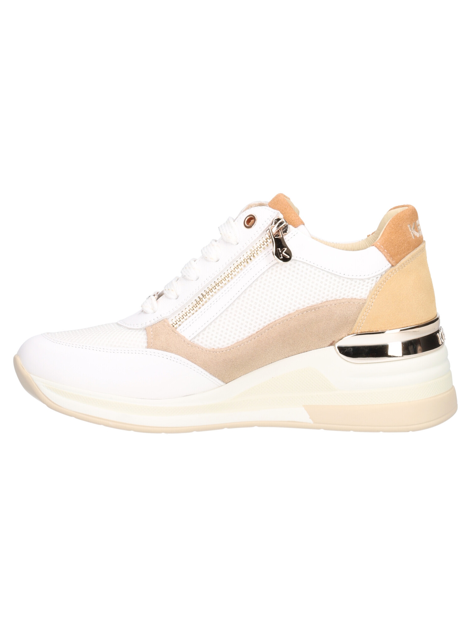 scarpa-casual-con-zeppa-keys-da-donna-bianca-41239a